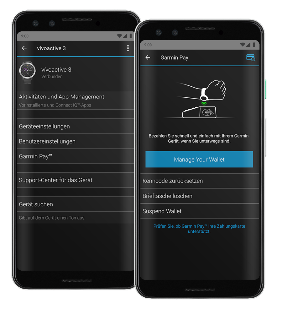 garmin android pay